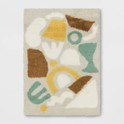 Eclectic Shapes Area Kids' Rug Pink/Mint - Pillowfort™ -Pillowfort Kids Outlet Store GUEST 138b3265 b3b1 4fb2 9a9e 1205dc0951d2