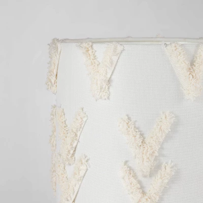 Boho Rattan Cylinder Kids' Nightlight - Pillowfort™ 3 Boho Rattan Cylinder Kids' Nightlight - Pillowfort™ - Image 3