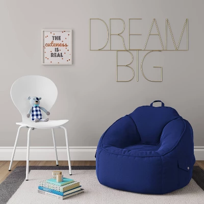 Canvas Kids’ Bean Bag Chair - Pillowfort™ 1 Canvas Kids’ Bean Bag Chair - Pillowfort™