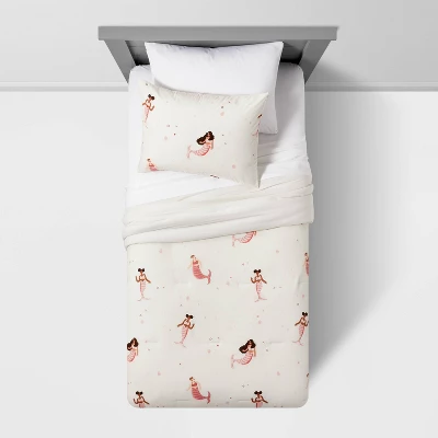 Mermaid Cotton Kids' Comforter Set - Pillowfort™ 2 Mermaid Cotton Kids' Comforter Set - Pillowfort™ - Image 2