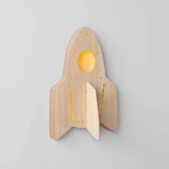Rocket Wood Lit Kids' Wall Decor - Pillowfort™ -Pillowfort Kids Outlet Store GUEST 31449451 cbbc 400e 96b1 8a1646252aa9