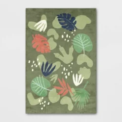 Dinosaur Shapes Kids' Rug Green - Pillowfort™ -Pillowfort Kids Outlet Store GUEST 36dc32e8 a2e7 4b94 9907 c2937ad75559