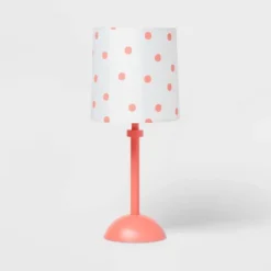 Polka Dot Kids' Accent Lamp Orange - Pillowfort™ -Pillowfort Kids Outlet Store GUEST 4b9bbe6f f9e2 42bf a735 5f5874f13c04