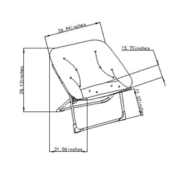 Folding Dish Kids’ Chair - Pillowfort™ -Pillowfort Kids Outlet Store GUEST 53cafdeb cd12 4604 8d7b b3a6678386a0