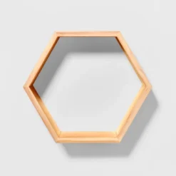Natural Wood Hexagon Kids' Shelf - Pillowfort™ -Pillowfort Kids Outlet Store GUEST 671c6bc8 098a 4ba2 824a d974e741bd3e