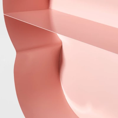 Metal Flower Kids' Shelf Pink - Pillowfort™ 3 Metal Flower Kids' Shelf Pink - Pillowfort™ - Image 3