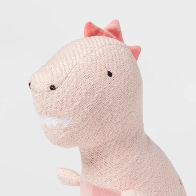 Dinosaur Figural Kids' Pillow Pink - Pillowfort™ 2 Dinosaur Figural Kids' Pillow Pink - Pillowfort™ - Image 2