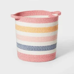 Striped Coiled Rope Kids' Storage Bin - Pillowfort™ 14 Striped Coiled Rope Kids' Storage Bin - Pillowfort™ -Pillowfort Kids Outlet Store GUEST 80881529 d51b 4276 9202 2ce79d31daa0