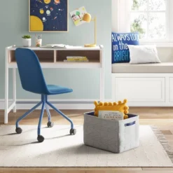 4'x6' Hi-Lo Chenille Fringe Kids' Rug - Pillowfort™