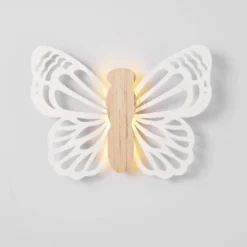 Butterfly Wood Lit Kids' Wall Decor Cream - Pillowfort™ -Pillowfort Kids Outlet Store GUEST 854d9d30 8784 44c0 8ca3 55d8d9c0bc7f