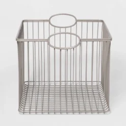 Wire Stackable Kids' Storage Basket Gray - Pillowfort™ -Pillowfort Kids Outlet Store GUEST 91087446 1ff9 4ec6 914c 45ee8beec810