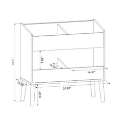 Modern Two Shelf Toy Kids' Bin White - Pillowfort™ -Pillowfort Kids Outlet Store GUEST a513d7df 5c70 4fb6 90e1 444d6b09cebc