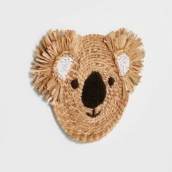 Water Hyacinth Koala Head Kids' Wall Decor Natural - Pillowfort™ -Pillowfort Kids Outlet Store GUEST a51622c4 f2cf 47bd 98eb bda28688e764