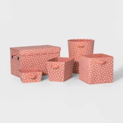 Large Rectangle Dot Kids' Storage Bin Rose Pink - Pillowfort™ 7 Large Rectangle Dot Kids' Storage Bin Rose Pink - Pillowfort™ -Pillowfort Kids Outlet Store GUEST b3fb5116 d708 4f9b b0ec 5901905acedd
