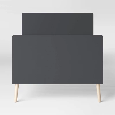 Twin Modern Kids' Bed Dark Gray - Pillowfort™ 1 Twin Modern Kids' Bed Dark Gray - Pillowfort™