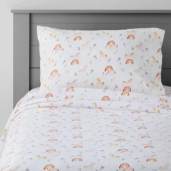 Unicorn Cotton Kids' Sheet Set - Pillowfort™ -Pillowfort Kids Outlet Store GUEST cad551e2 006e 4686 a716 d5d65a113198
