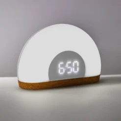 Wake Up Light Rise With Wood Kids' Nightlight - Pillowfort™ -Pillowfort Kids Outlet Store GUEST d1876ddf 027a 425b 9e09 6bfb5b7d6eed