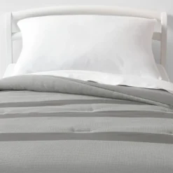 Toddler Waffle Striped Kids' Comforter - Pillowfort™ -Pillowfort Kids Outlet Store GUEST d5875a89 3bd6 4ca3 847d c1bbf0c826d4