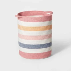Striped Coiled Rope Kids' Storage Bin - Pillowfort™ 15 Striped Coiled Rope Kids' Storage Bin - Pillowfort™ -Pillowfort Kids Outlet Store GUEST eaec7bab 4cac 406d 83bf c814e15226a9