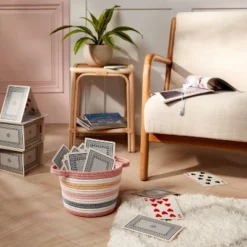 Striped Coiled Rope Kids' Storage Bin - Pillowfort™ 12 Striped Coiled Rope Kids' Storage Bin - Pillowfort™ -Pillowfort Kids Outlet Store GUEST f34aa5dc 5c04 4334 a97a 7f1abceb89ea