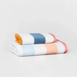 Striped Kids’ Towel With SILVADUR™ Antimicrobial Technology - Pillowfort™ -Pillowfort Kids Outlet Store GUEST fabda123 5e65 422b 9285 e2292cc17f70